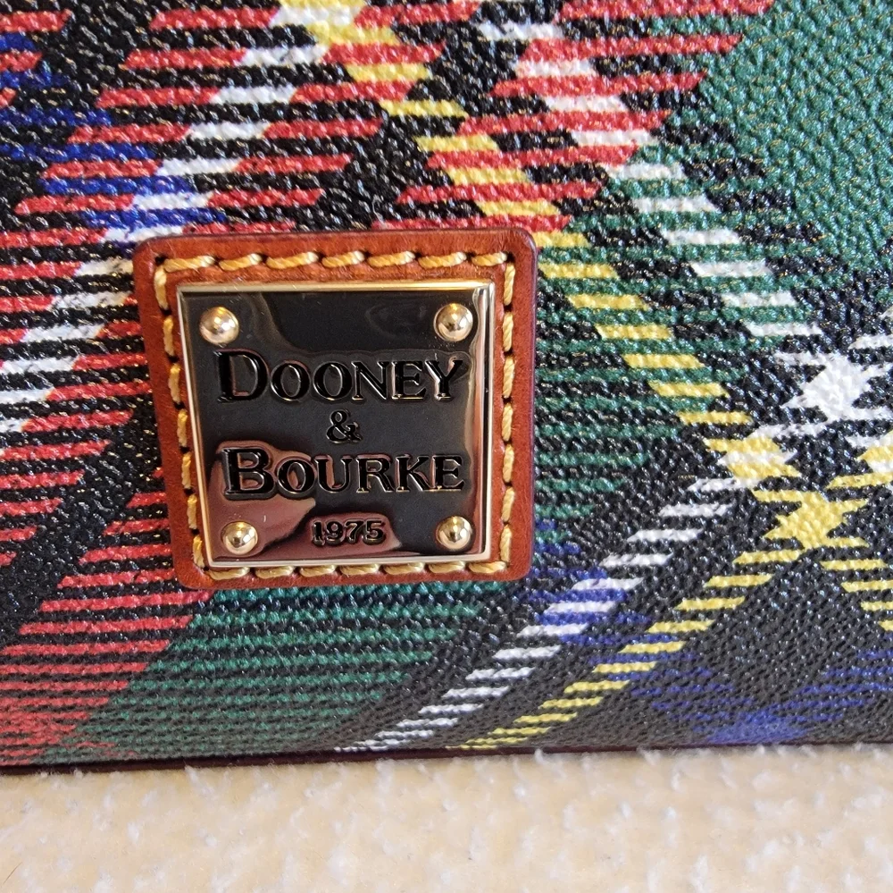 Dooney & Bourke Windor Celesta Plaid Satchel - Multicolor - Picture 4 of 10